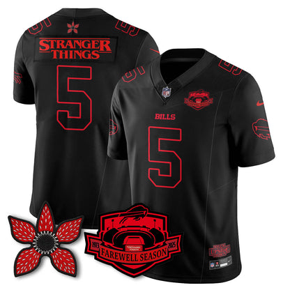 BUF 'Stranger Things Edition' Vapor Limited Jersey - Stitched