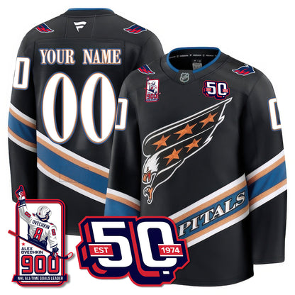 Custom WSH 2025 Premium Jersey - 900 GOALS -  Stitched