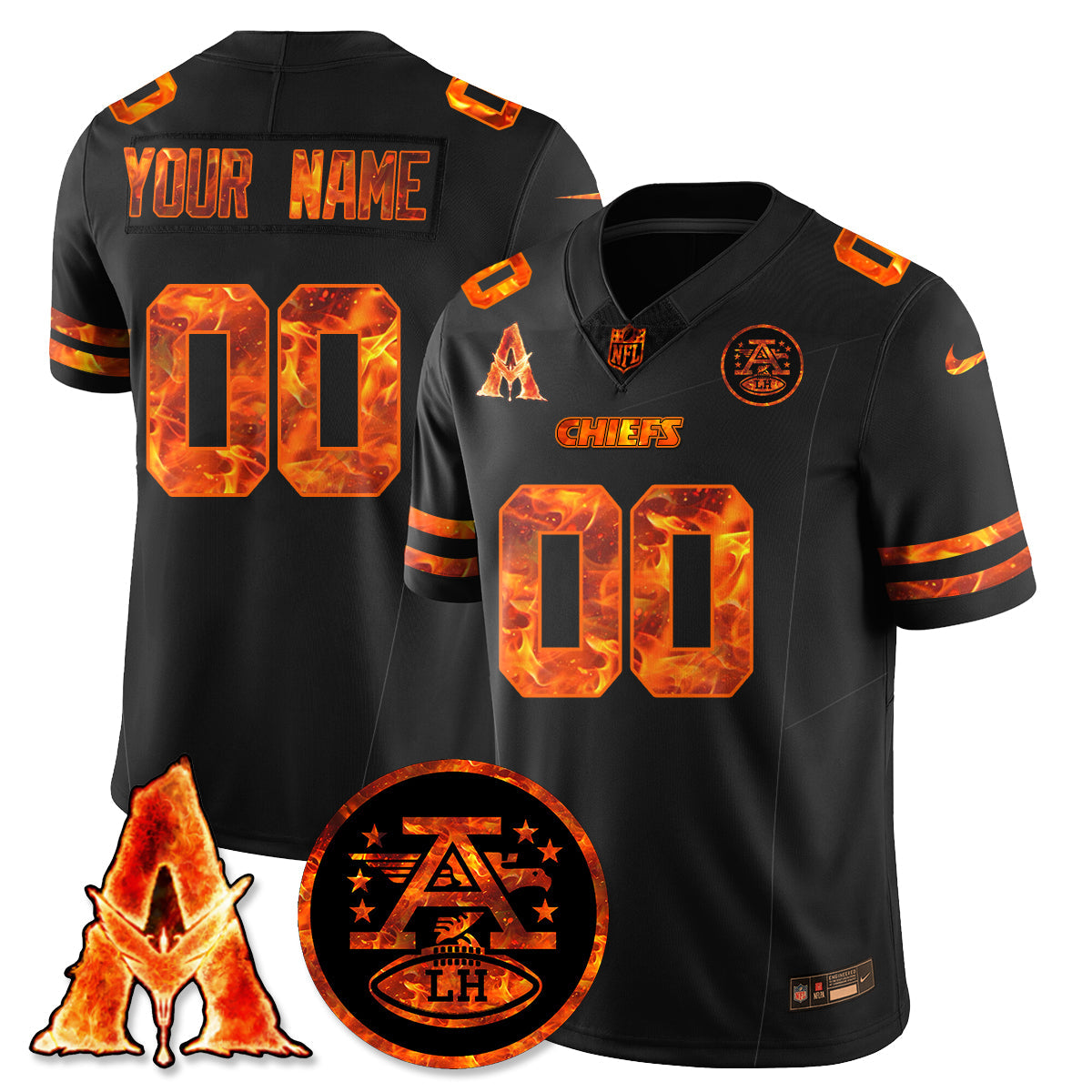 KC x Avatar 3 Fire and Ash Jersey - Stitched