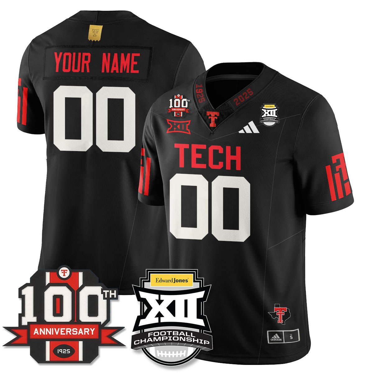 TTRR Football Vapor Limited Jersey - Edward Jones Champions - Stitched