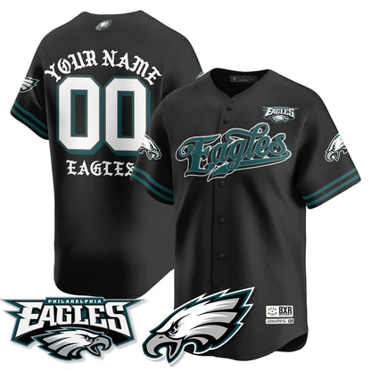 PHI Born x Raised Baseball Jersey - Stitched