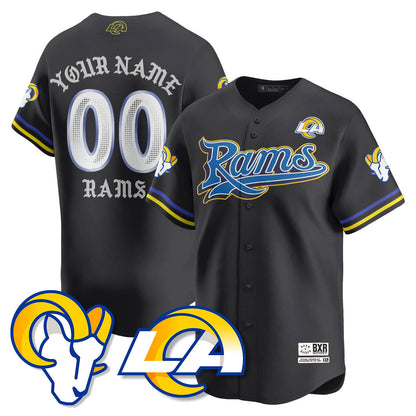 LAR Born x Raised Baseball Jersey - Stitched