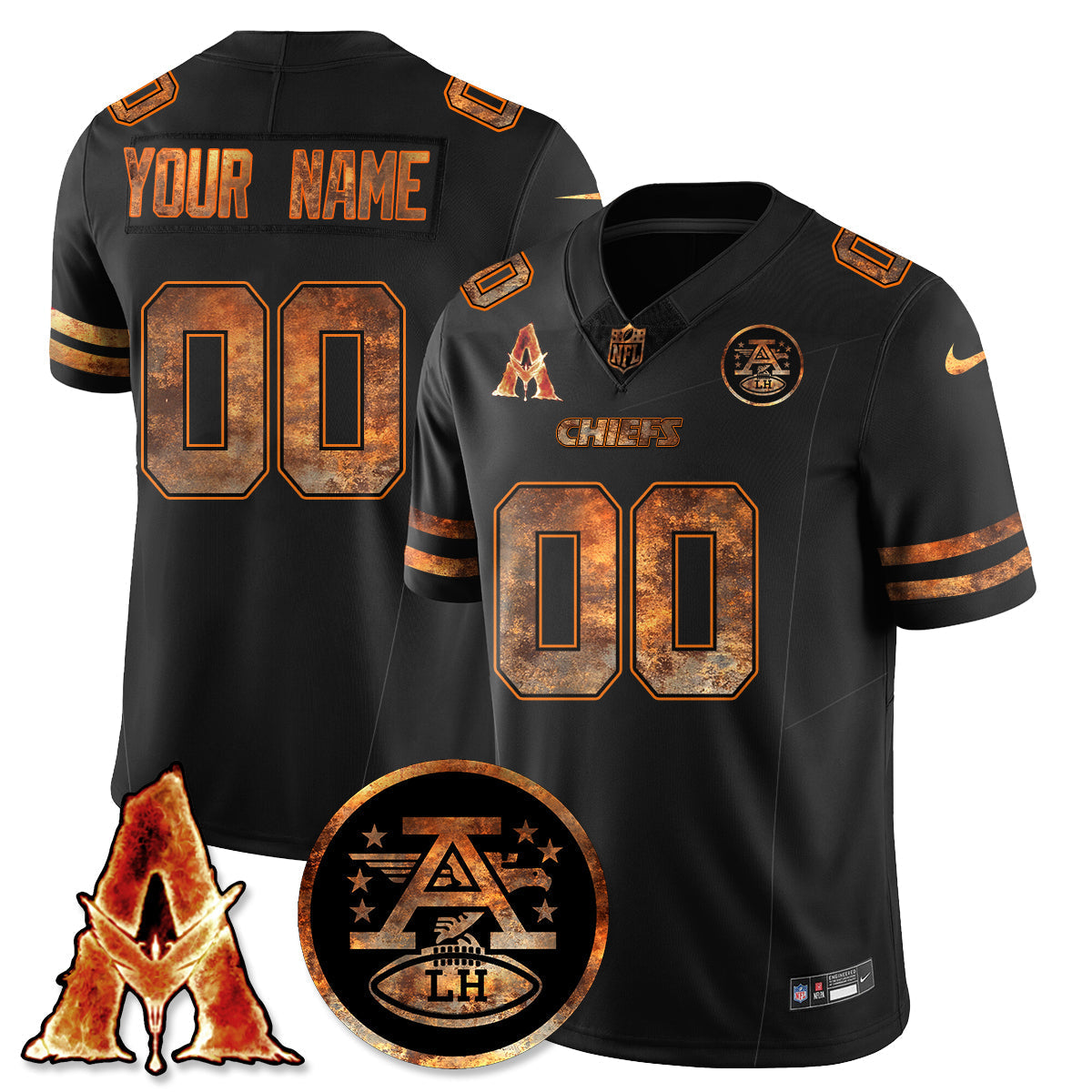 KC x Avatar 3 Fire and Ash Jersey V2 - Stitched