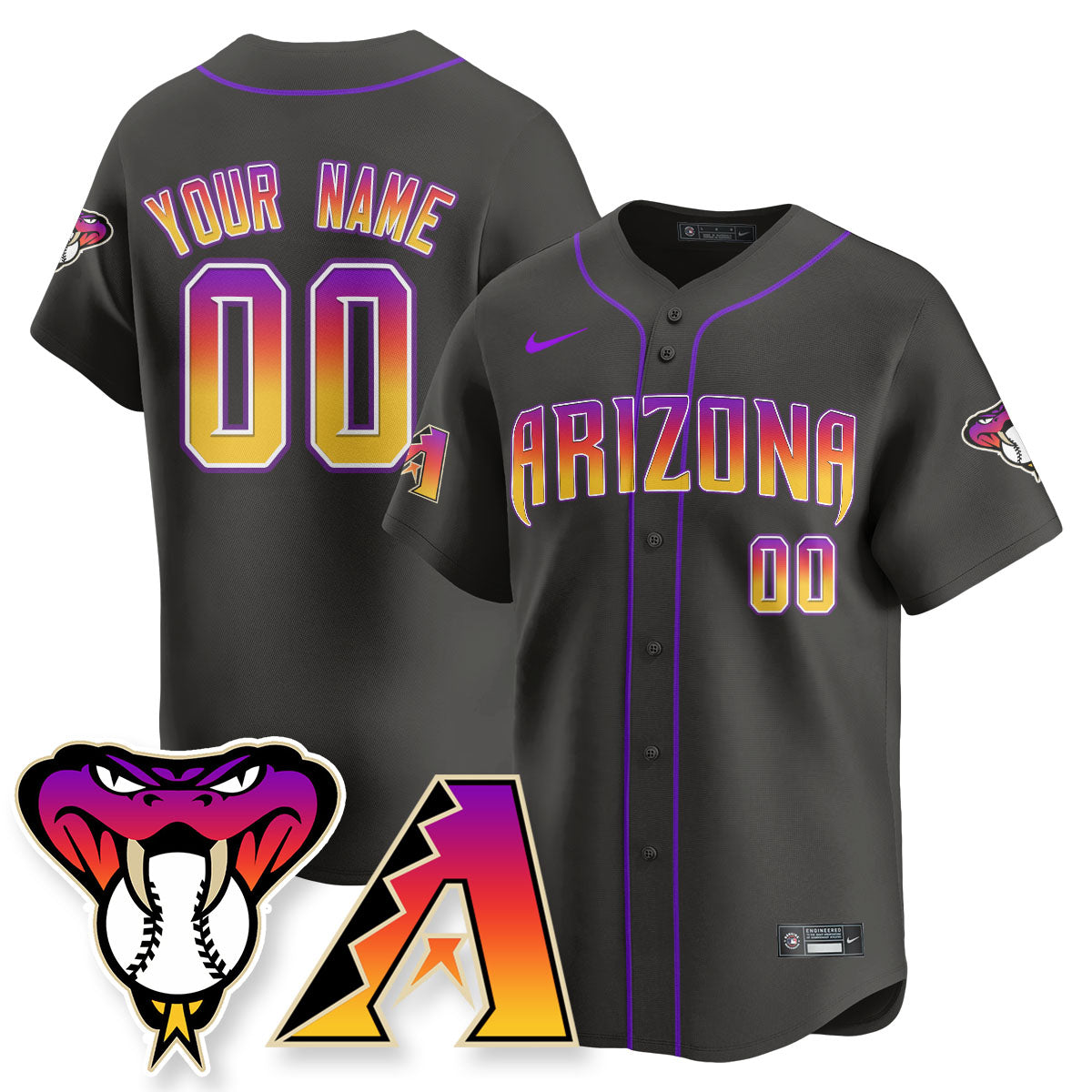 ARI 2025 City Connect Concept Custom Jersey - Stitched