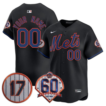 NYM Limited Custom Jersey -  Amazing Patch - Stitched