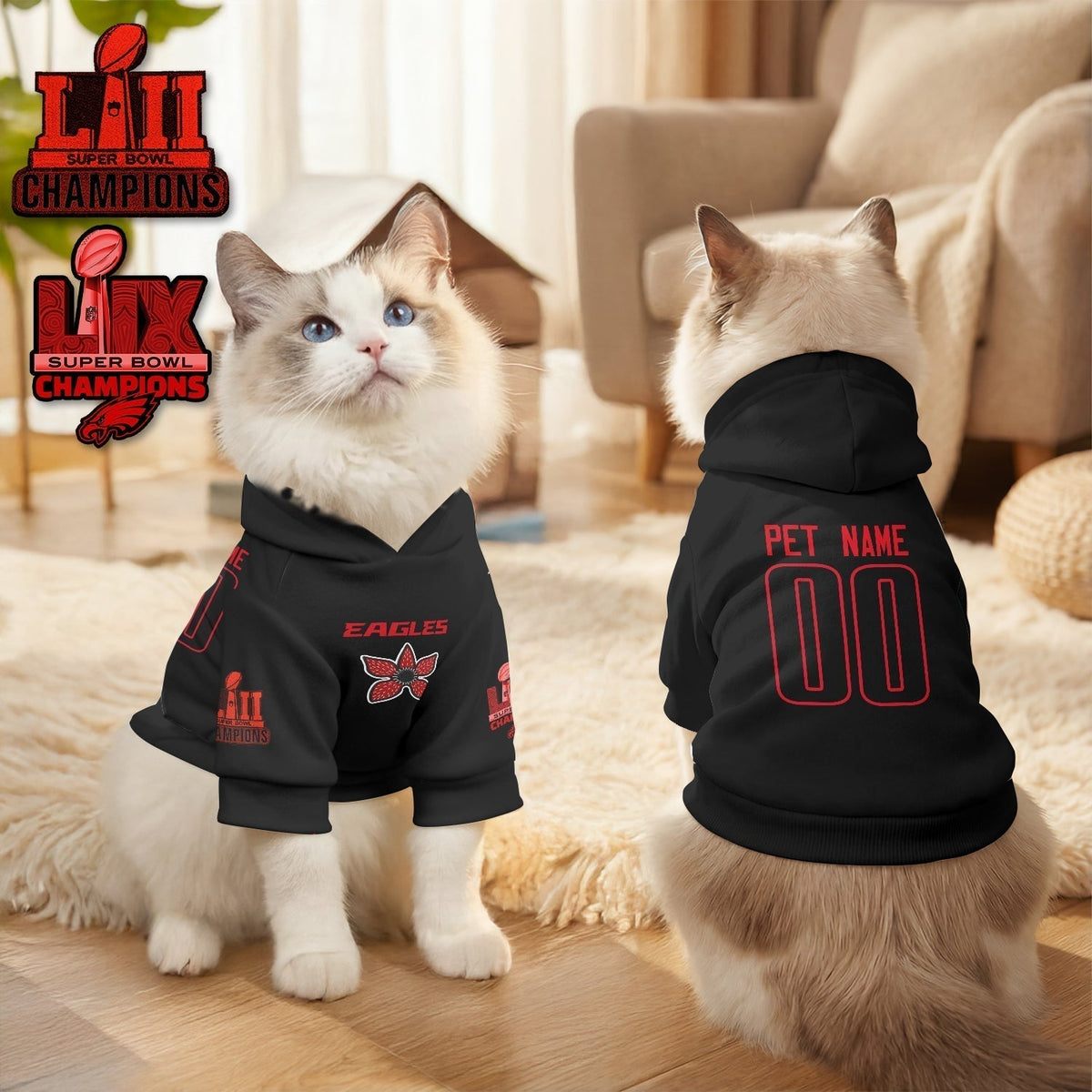 PHI Stranger Things Pet Hoodie