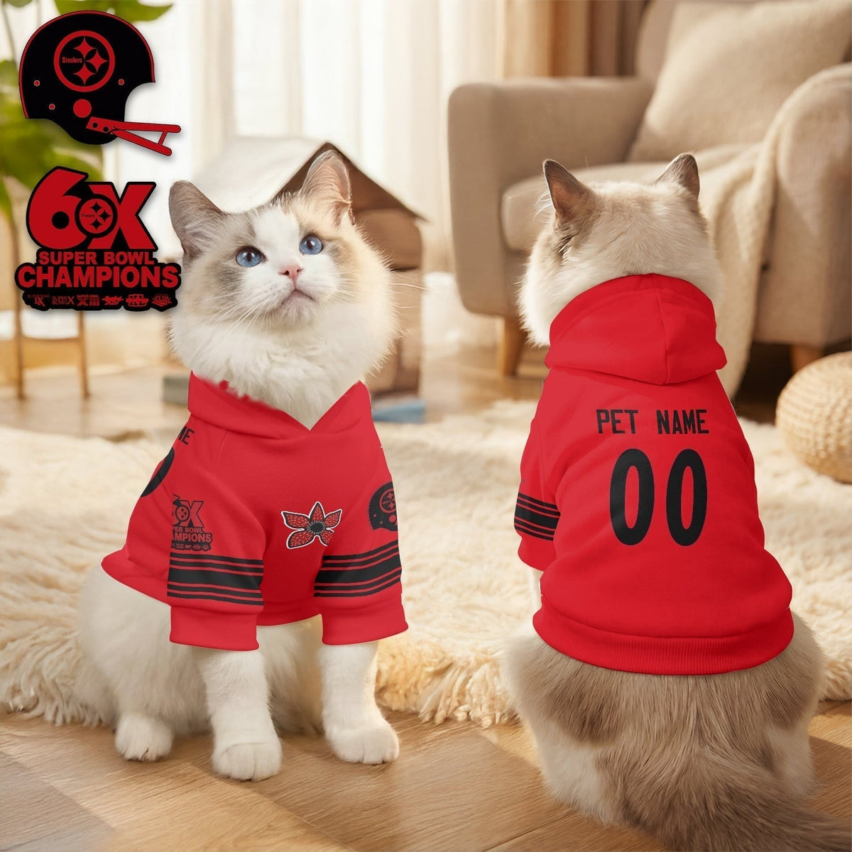 PIT Stranger Things Pet Hoodie