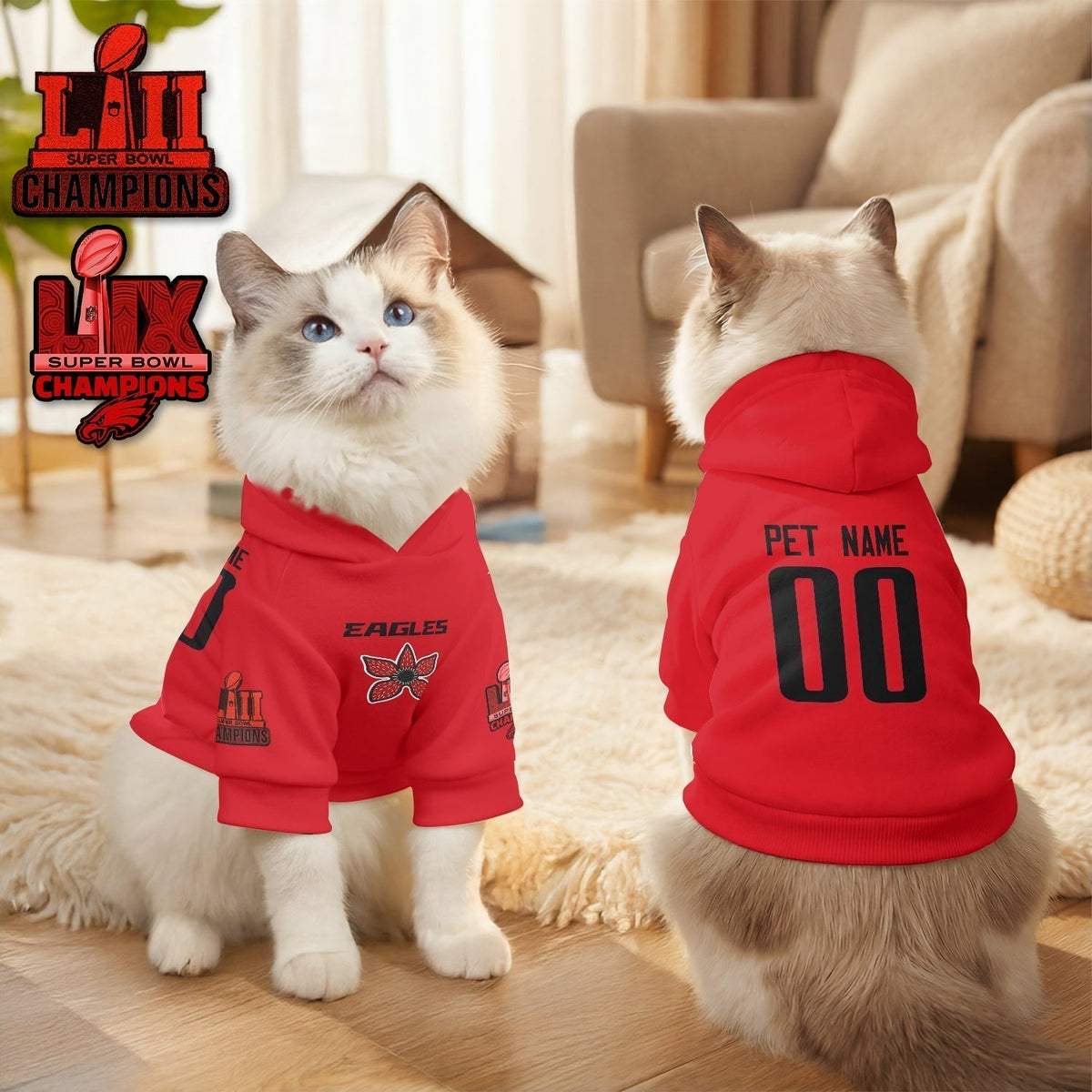 PHI Stranger Things Pet Hoodie