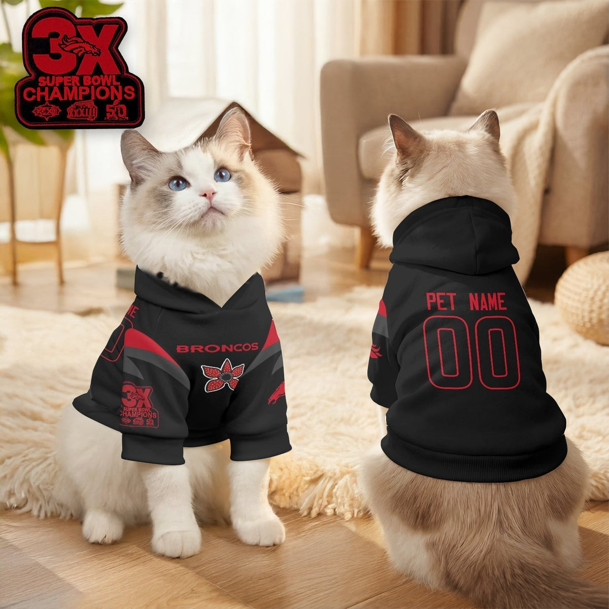 DEN Stranger Things Pet Hoodie
