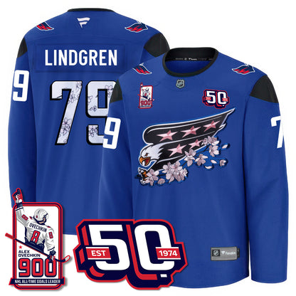 WSH 2025 Premium Jersey - 900 GOALS -  Stitched