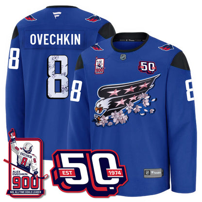 WSH 2025 Premium Jersey - 900 GOALS -  Stitched