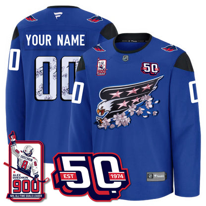 WSH 2025 Premium Jersey - 900 GOALS -  Stitched