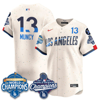 LAD 2025 World Series Champions Jersey - Stitched