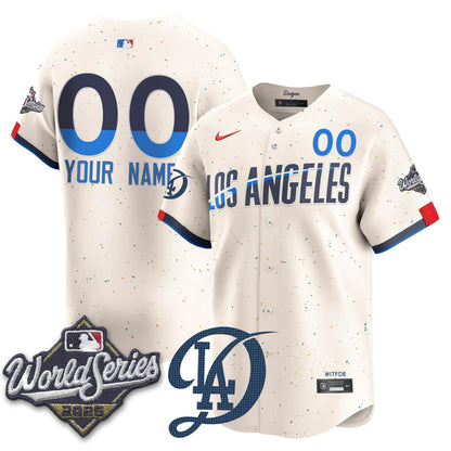 Custom LAD 2025 World Series Jersey - Stitched