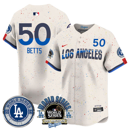 LAD World Series 2024 Jersey - Stitched