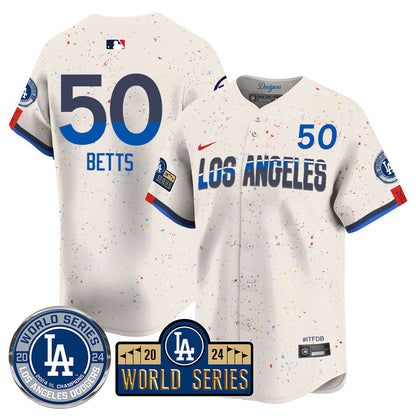 LAD World Series 2024 Jersey - Stitched
