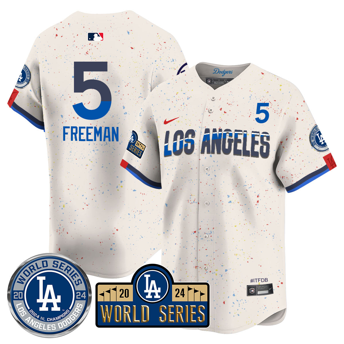 LAD World Series 2024 Jersey - Stitched