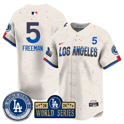 LAD World Series 2024 Jersey - Stitched