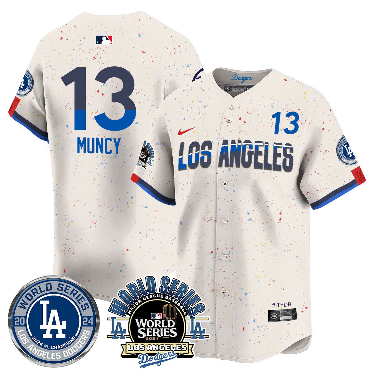 LAD World Series 2024 Jersey - Stitched