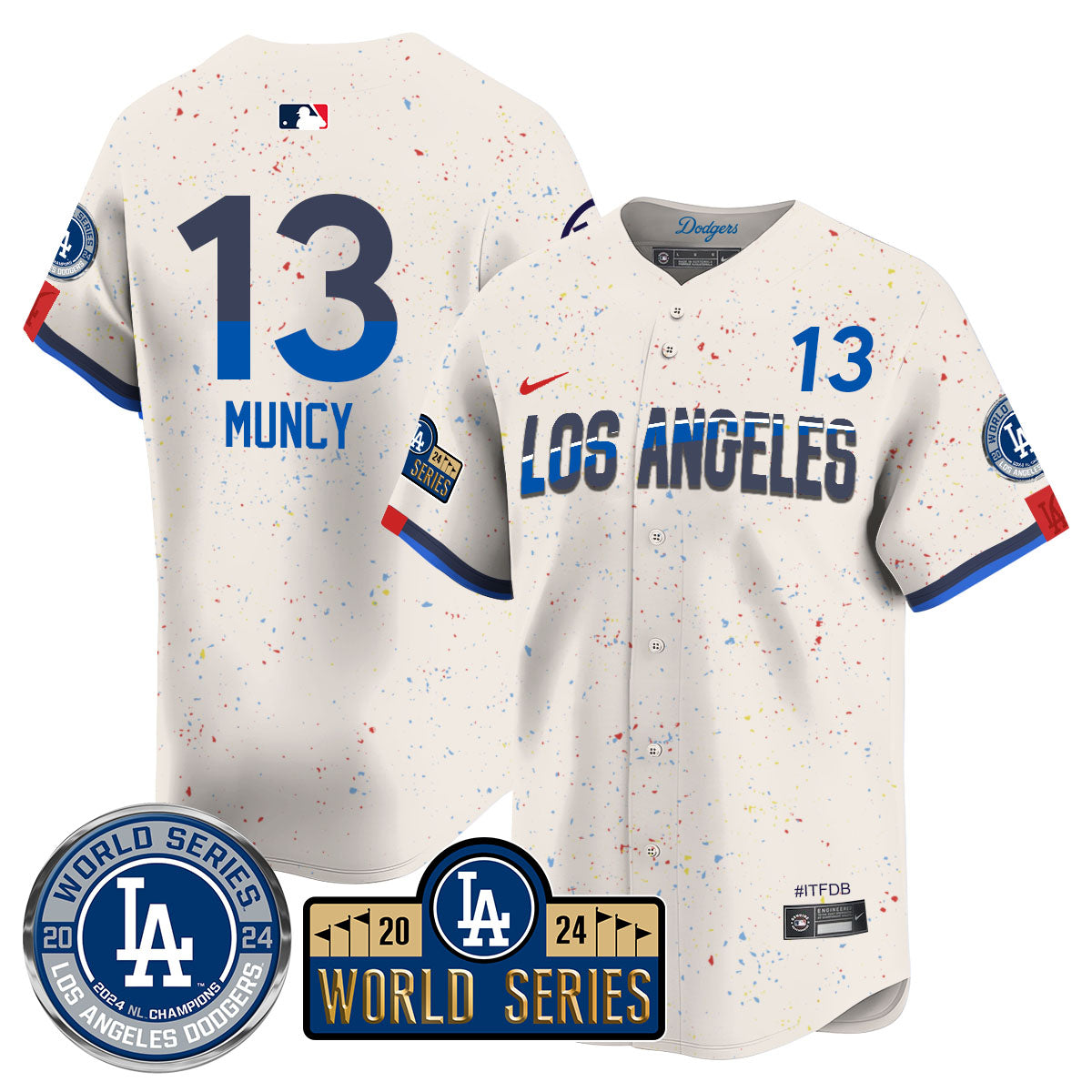 LAD World Series 2024 Jersey - Stitched