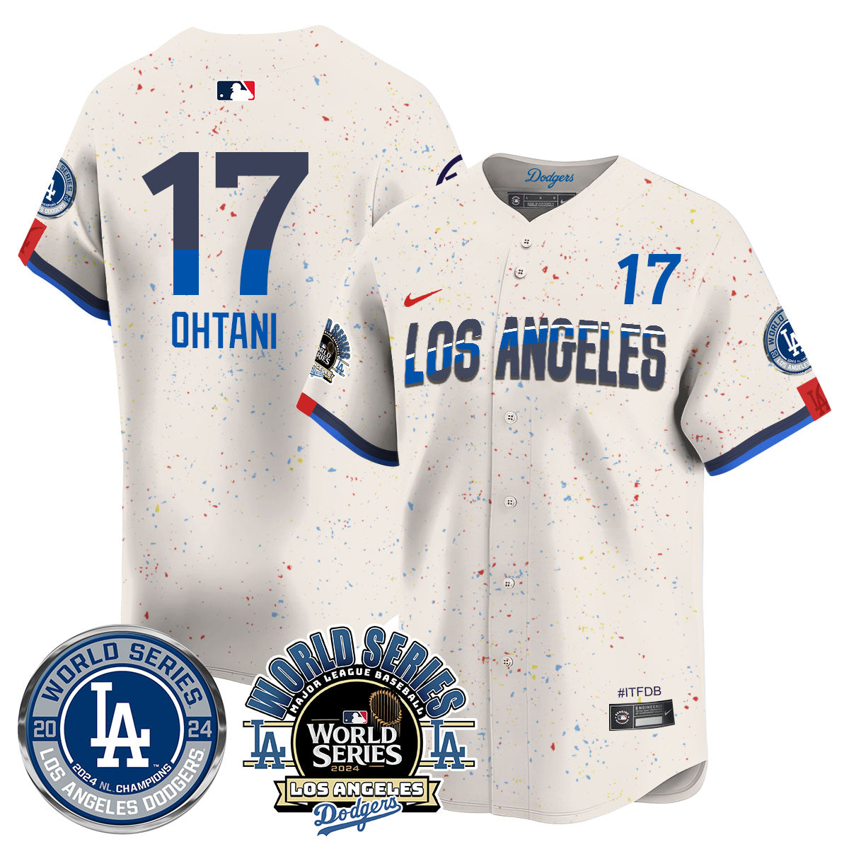 LAD World Series 2024 Jersey - Stitched