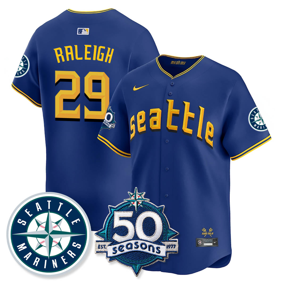SEA Vapor Premier Limited Jersey - 50th Anniversary - Stitched