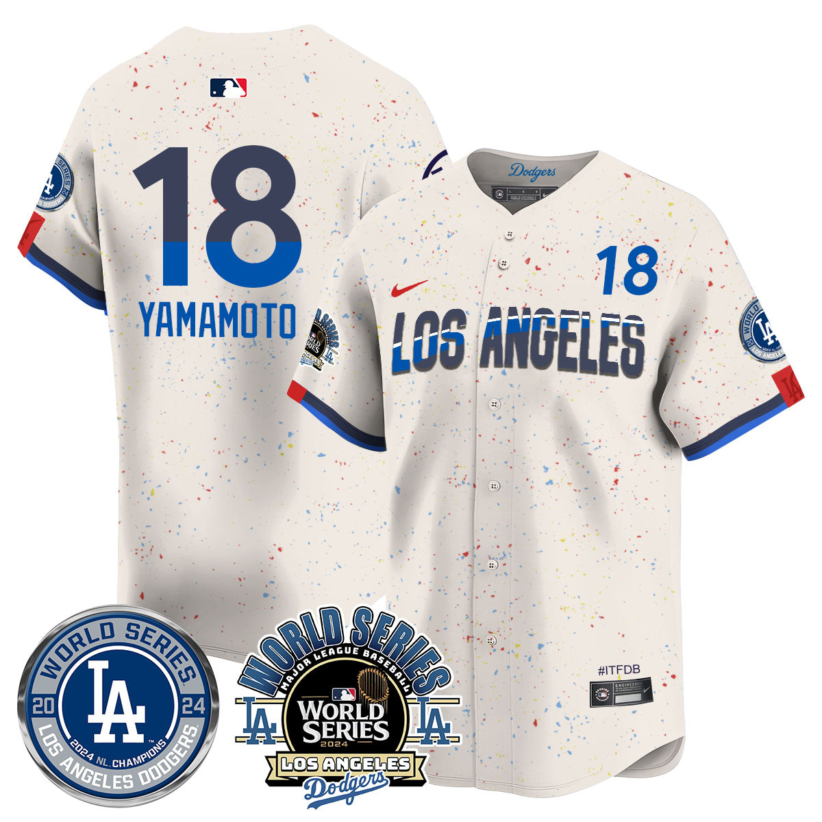 LAD World Series 2024 Jersey - Stitched