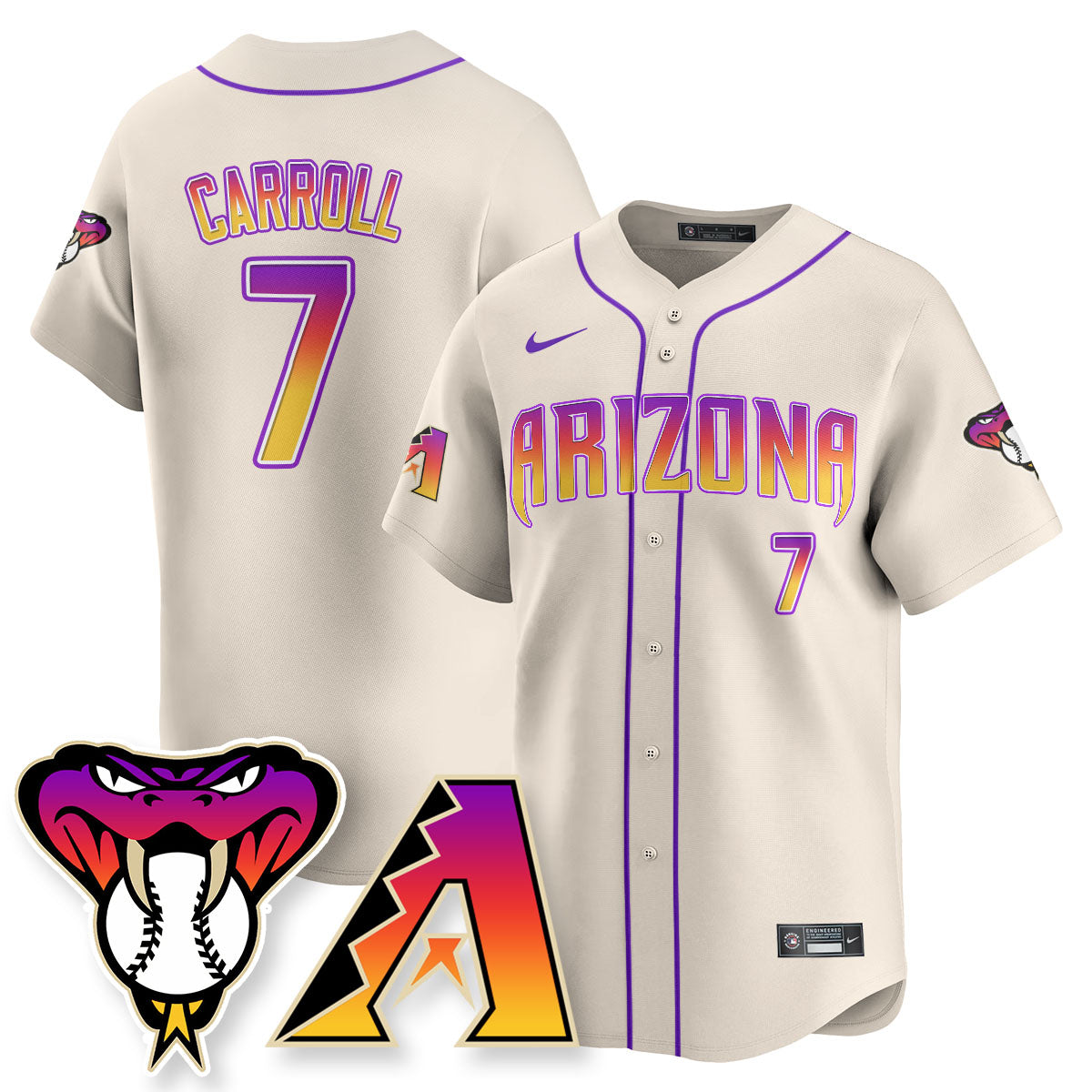 ARI 2025 City Connect Concept Jersey - Stitched