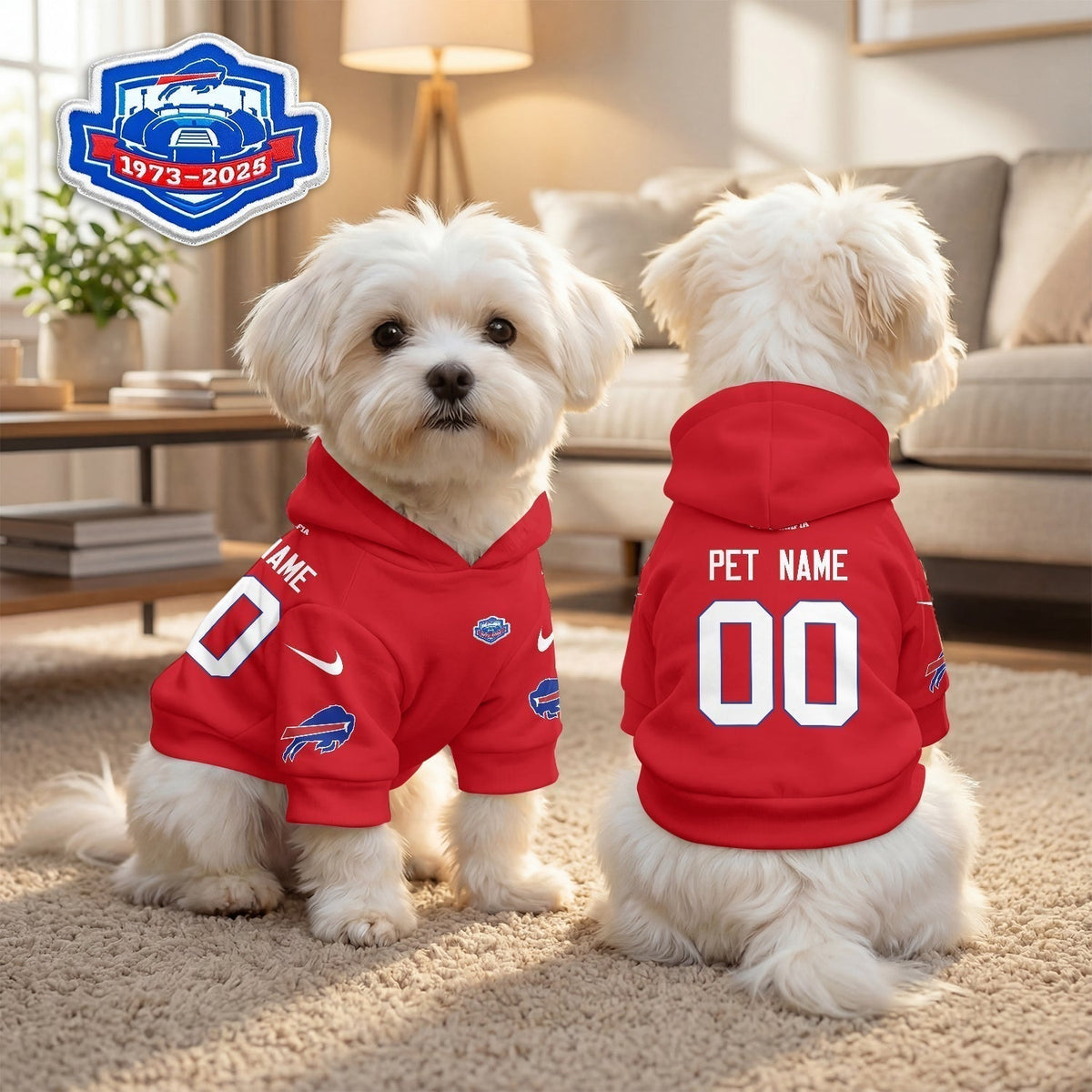 BUF “Rivalries” Pet Hoodie
