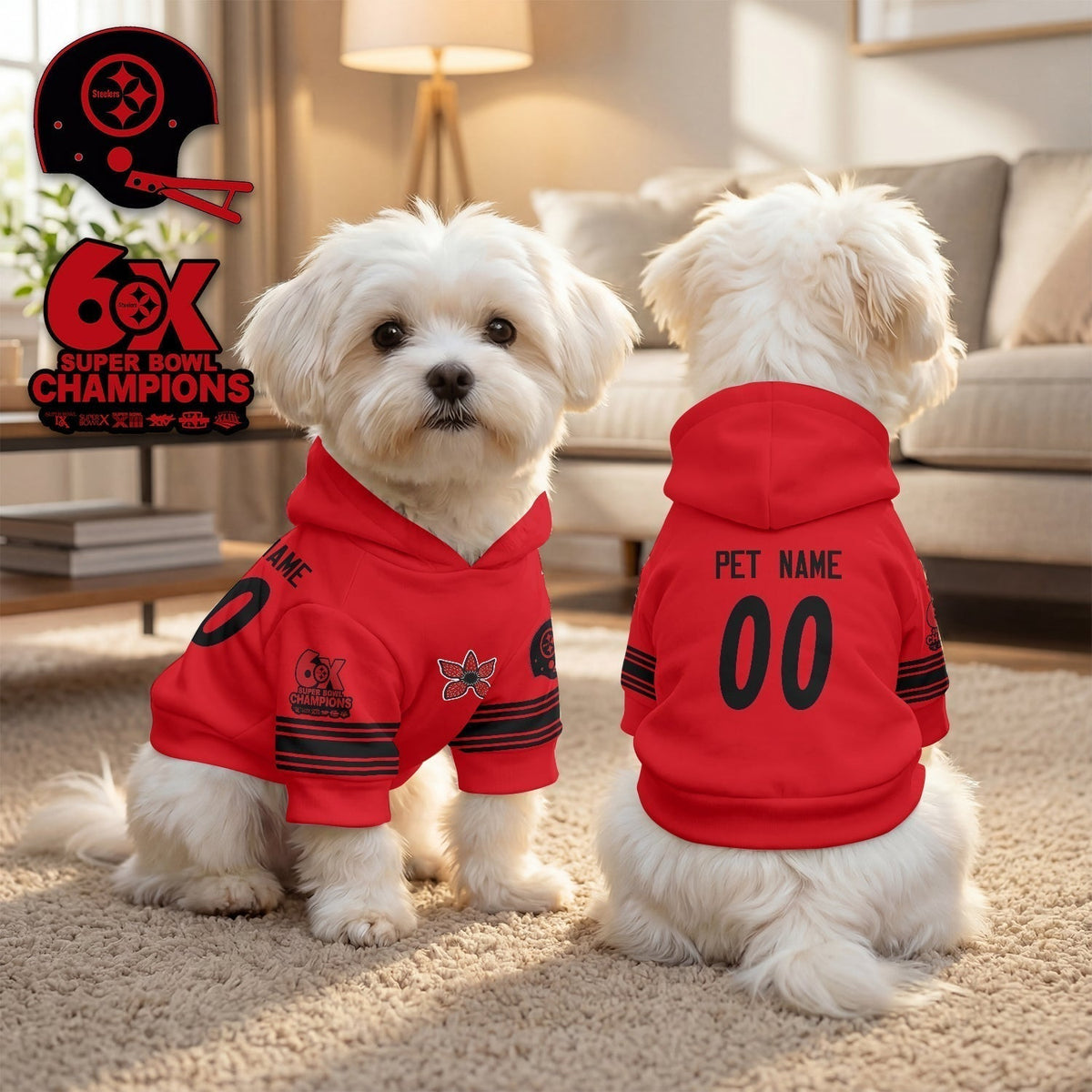 PIT Stranger Things Pet Hoodie