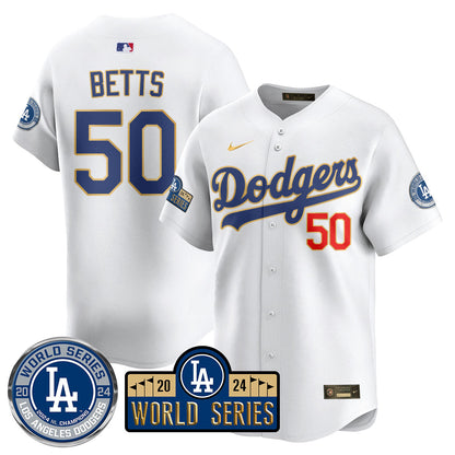 LAD World Series 2024 Jersey - Stitched