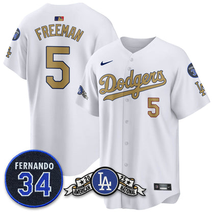 LAD 2025 National League Champions Jersey - Stitched