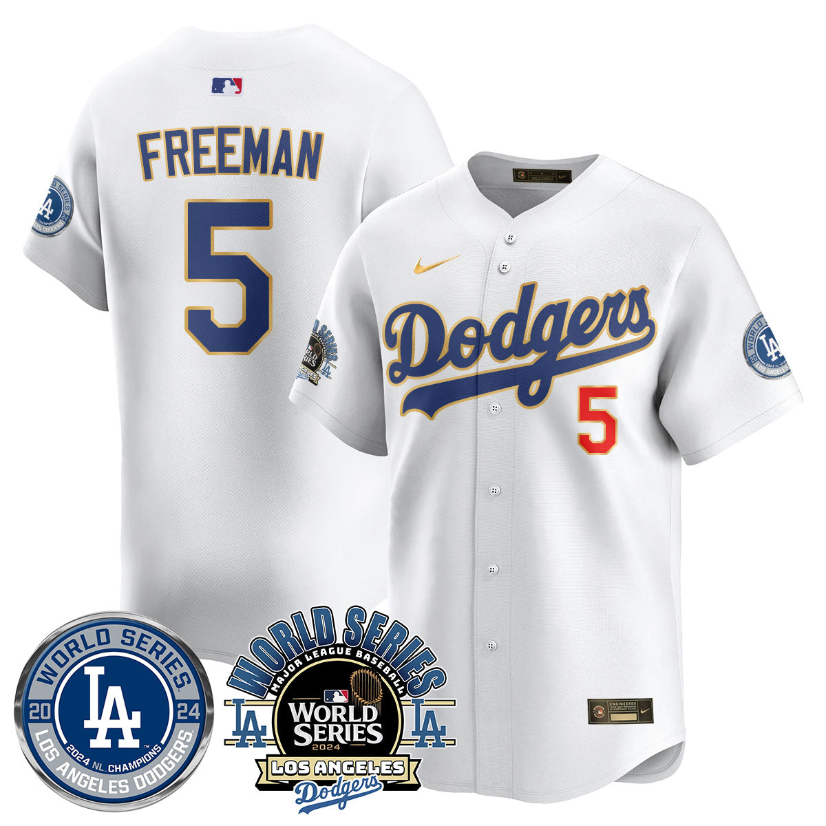 LAD World Series 2024 Jersey - Stitched