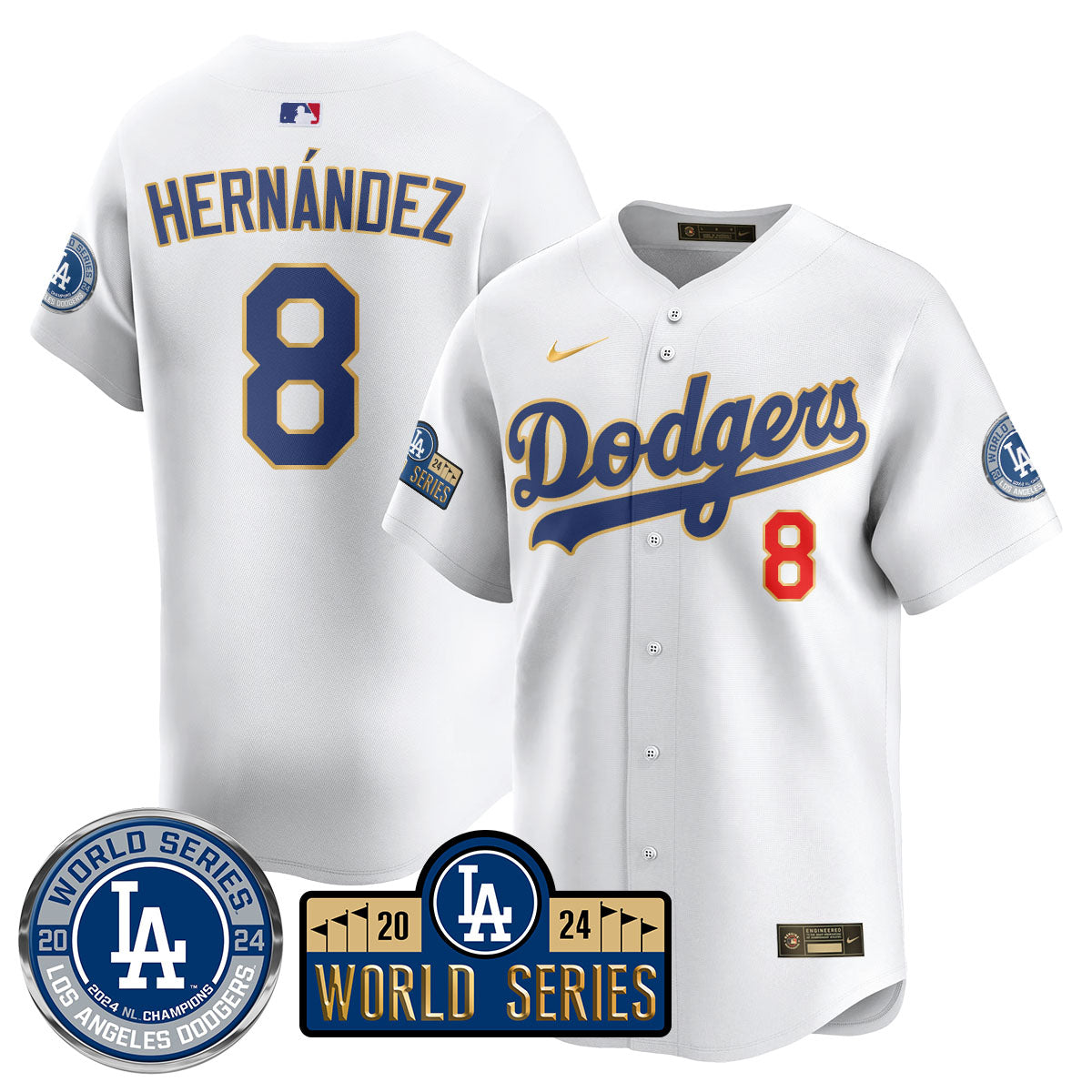 LAD World Series 2024 Jersey - Stitched