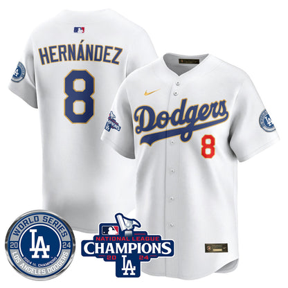 LAD World Series NL Champions Jersey - Stitched