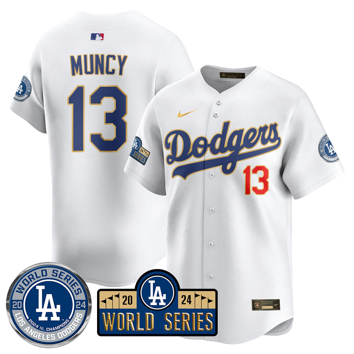 LAD World Series 2024 Jersey - Stitched