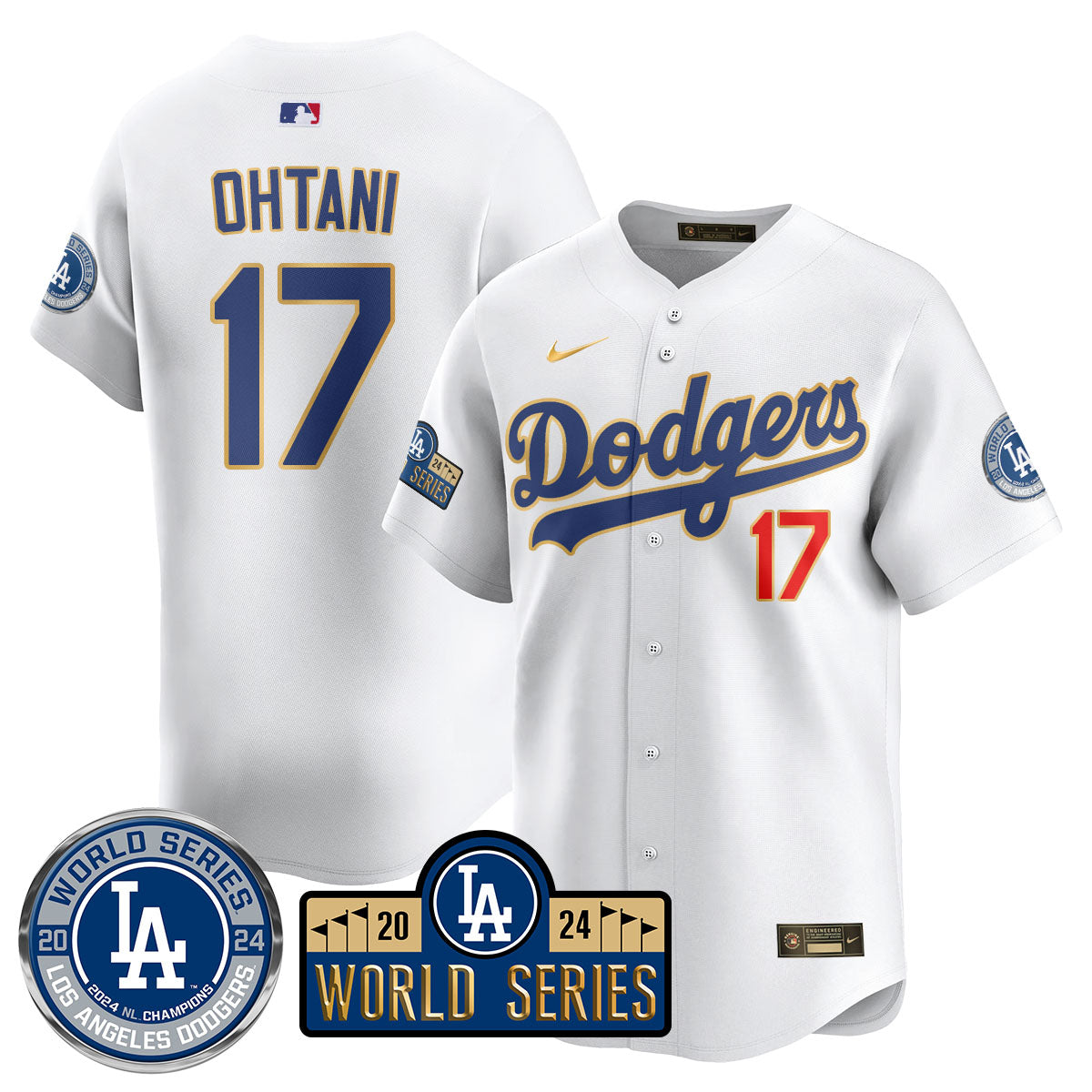 LAD World Series 2024 Jersey - Stitched