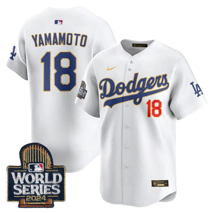 LAD World Series 2024 Jersey - Stitched
