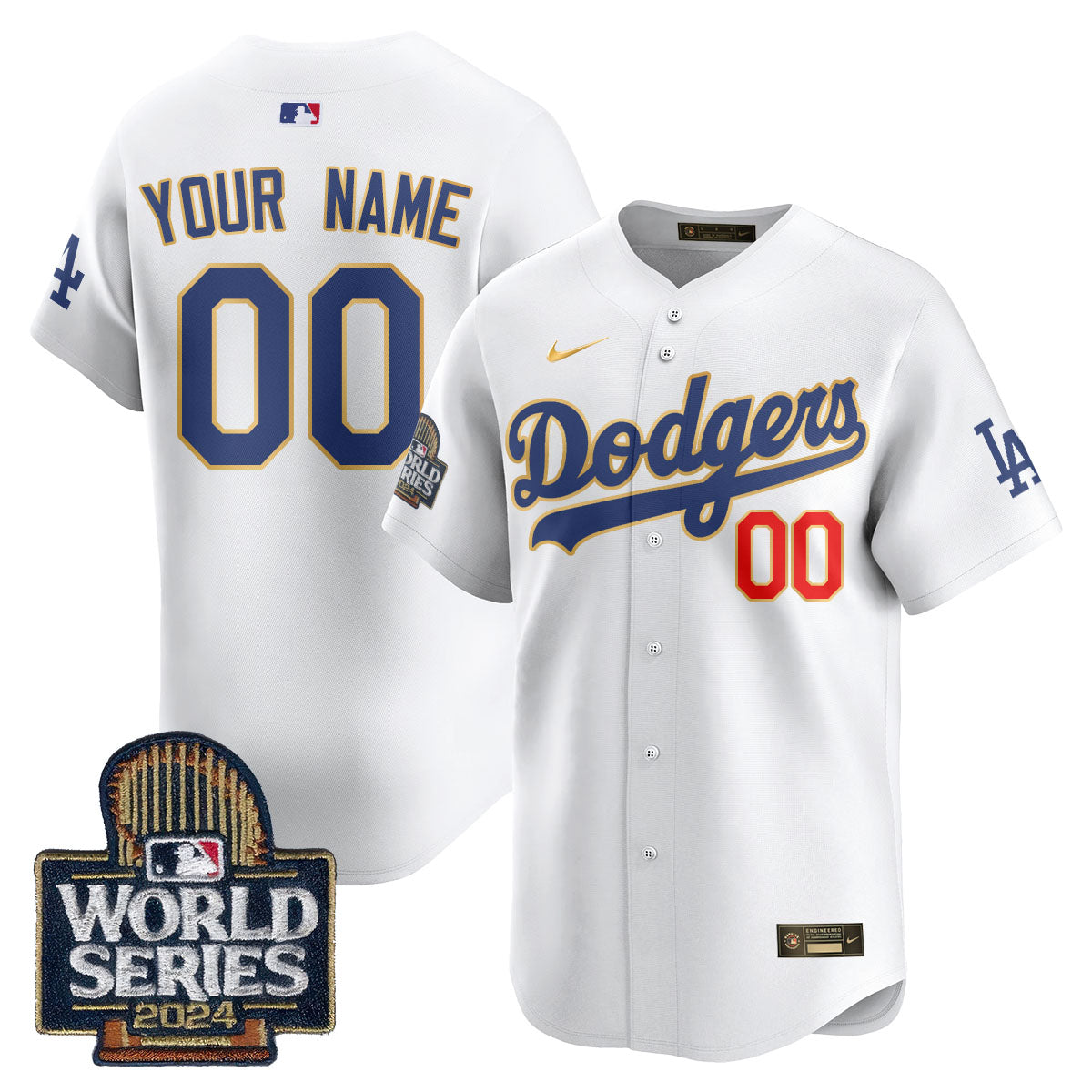 LAD World Series 2024 Custom Jersey - Stitched