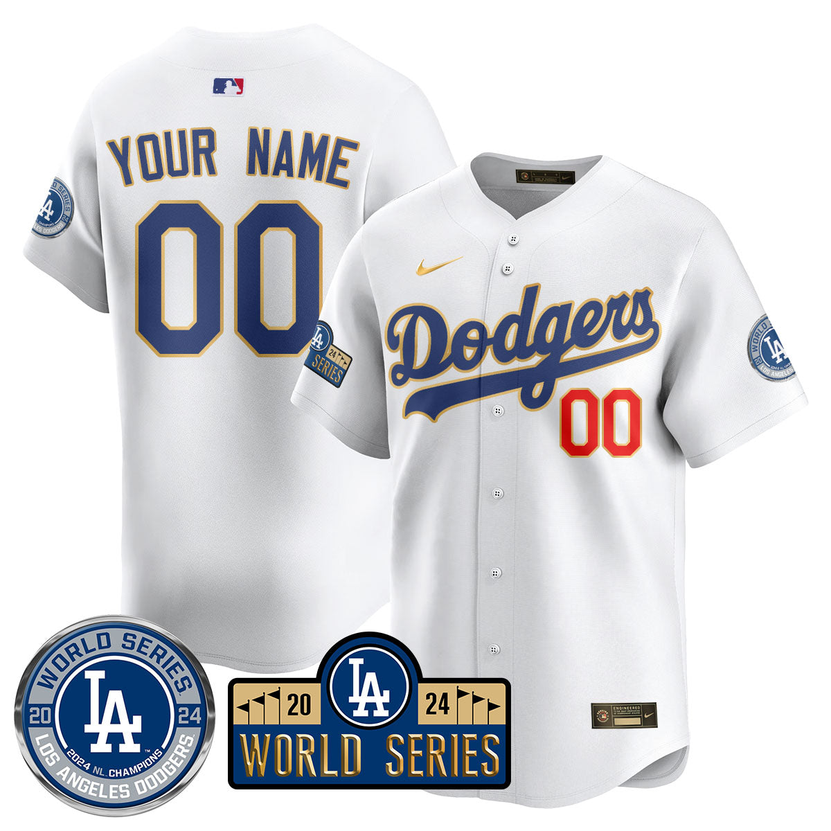 LAD World Series 2024 Custom Jersey - Stitched