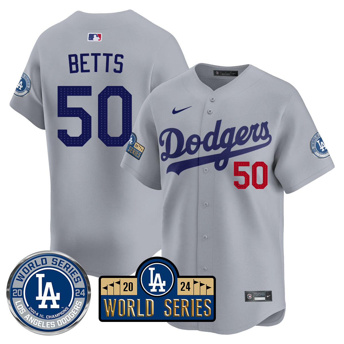 LAD World Series 2024 Jersey - Stitched