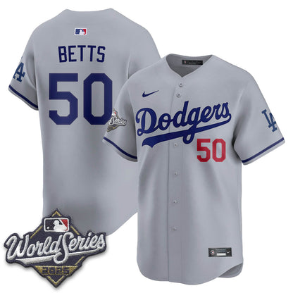 LAD 2025 World Series Jersey - Stitched