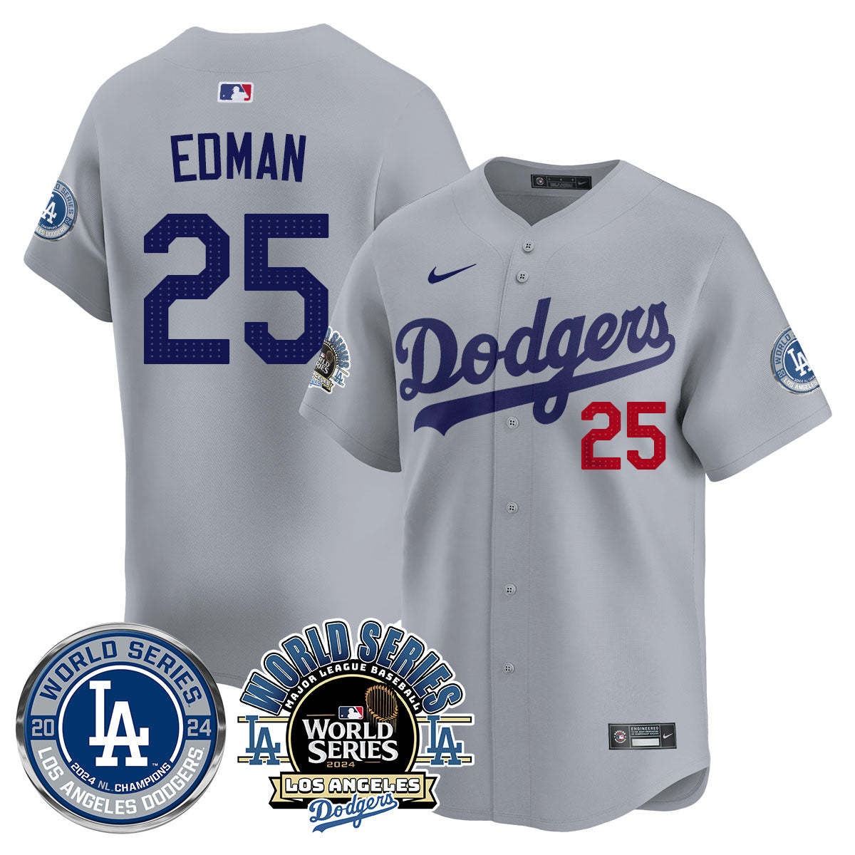LAD World Series 2024 Jersey - Stitched
