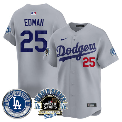 LAD World Series 2024 Jersey - Stitched