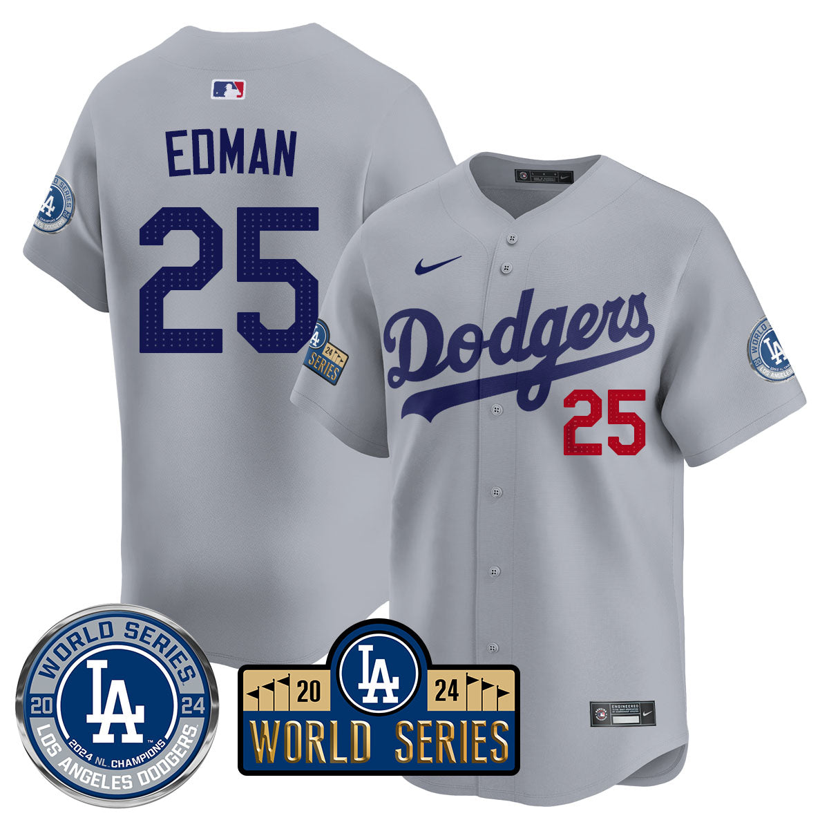 LAD World Series 2024 Jersey - Stitched