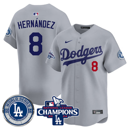 LAD World Series NL Champions Jersey - Stitched