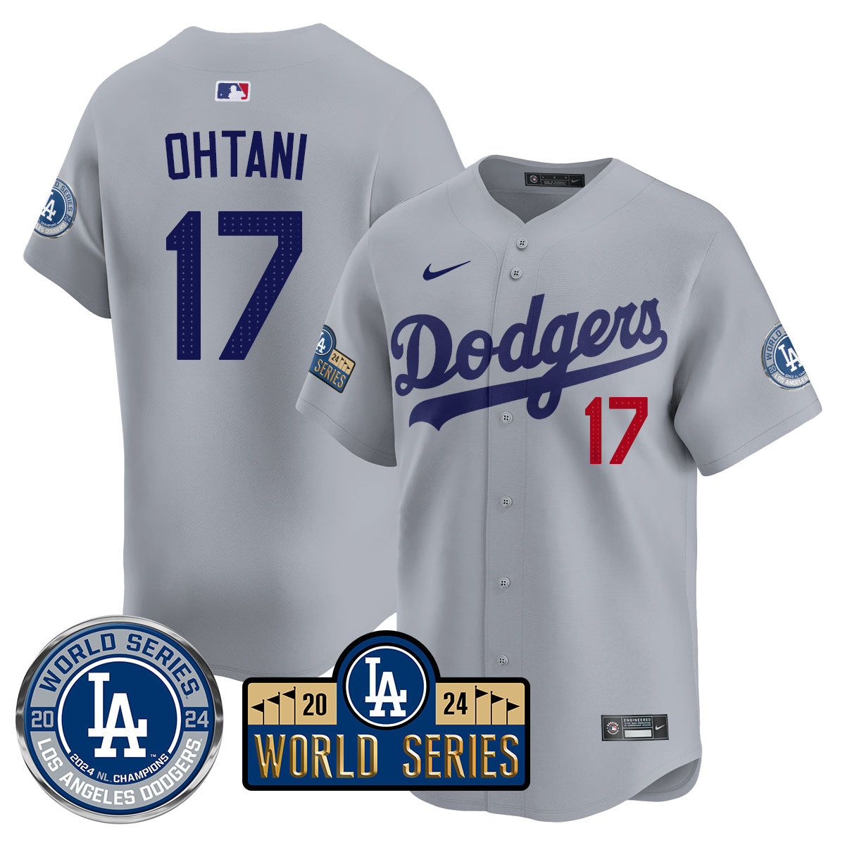 LAD World Series 2024 Jersey - Stitched