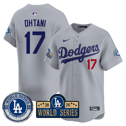 LAD World Series 2024 Jersey - Stitched