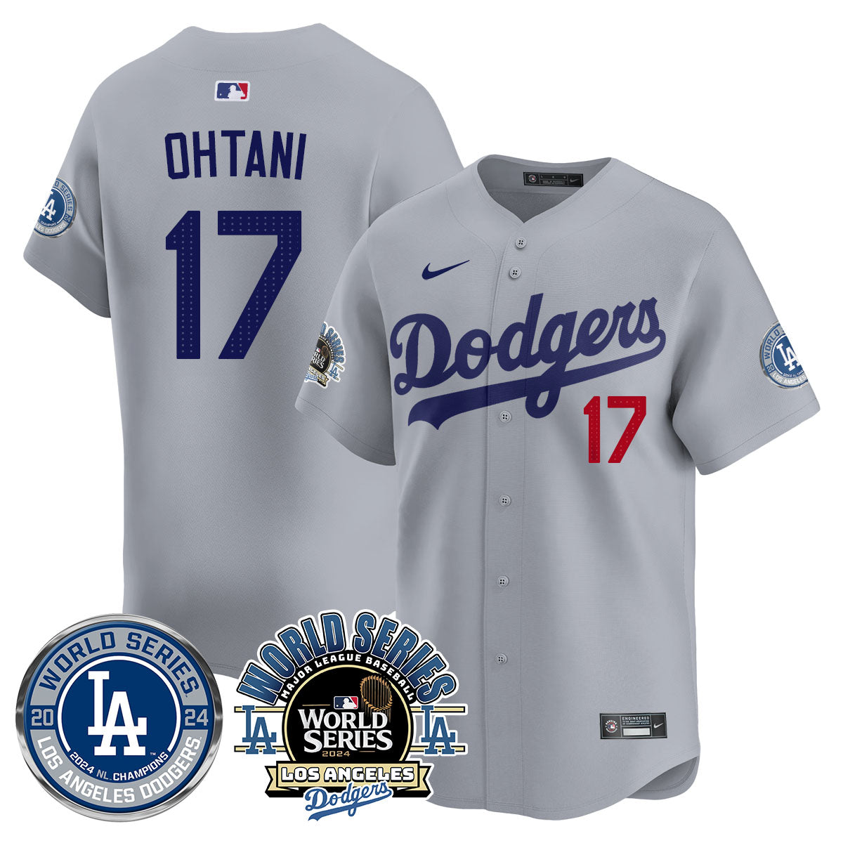 LAD World Series 2024 Jersey - Stitched