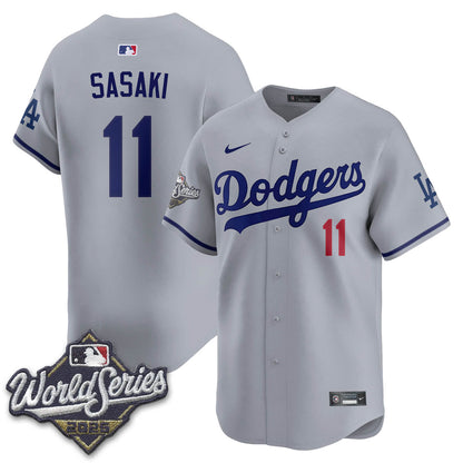 LAD 2025 World Series Jersey - Stitched